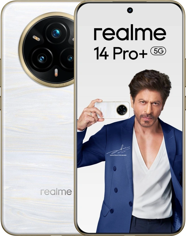 realme 14 Pro+ 5G (Pearl White, 256 GB) (8 GB RAM)