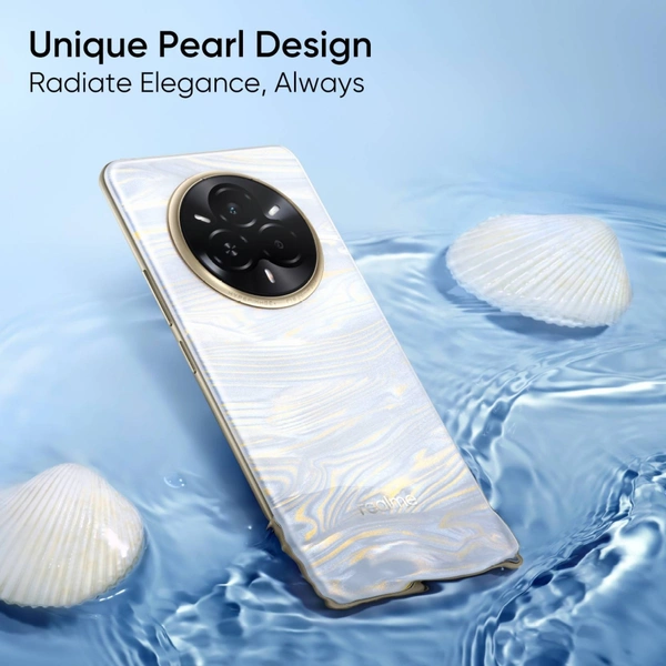 realme 14 Pro 5G (Pearl White, 256 GB)  (8 GB RAM) - Gray, 8+256