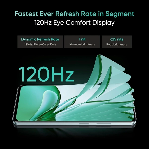 realme C63 5G (Forest Green, 6GB RAM, 128GB Storage) - Forest Green, 6+128
