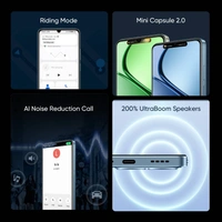 realme C63 (Leather Blue, 64 GB)  (4 GB RAM) - Leather Blue, 4+64