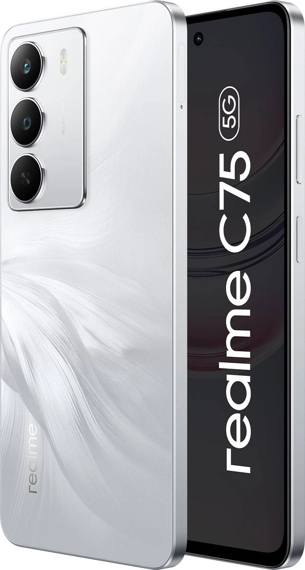 Realme C75 5G (Lily White, 128 GB)  (4 GB RAM) - WHITE, Realme C75 5G (Lily White, 128 GB)  (4 GB RAM)