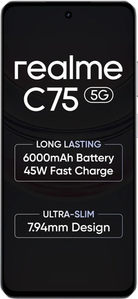 Realme C75 5G (Lily White, 128 GB)  (6 GB RAM) - WHITE, Realme C75 5G (Lily White, 128 GB)  (6 GB RAM)