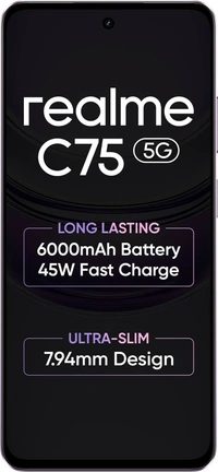 Realme C75 5G (Purple Blossom, 128 GB)  (6 GB RAM) - Purple Blossom, Realme C75 5G (Purple Blossom, 128 GB)  (6 GB RAM)