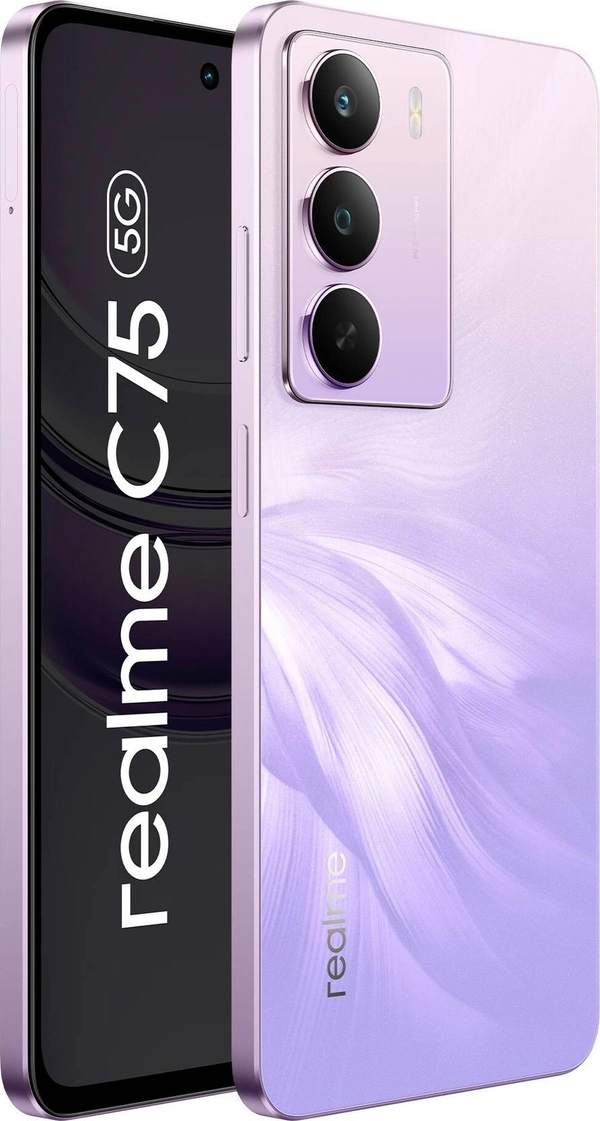Realme C75 5G (Purple Blossom, 128 GB)  (6 GB RAM) - Purple Blossom, Realme C75 5G (Purple Blossom, 128 GB)  (6 GB RAM)