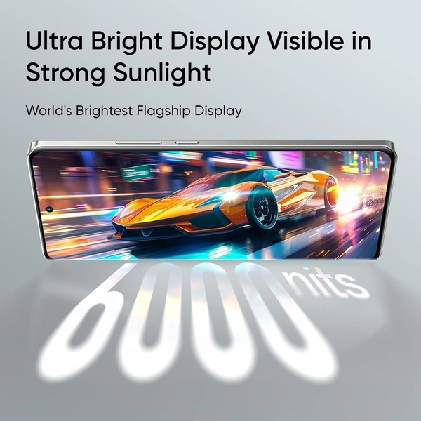 realme GT 6T 5G (Fluid Silver , 8 GB RAM+128GB Storage) - Fluid Silver, 8+128