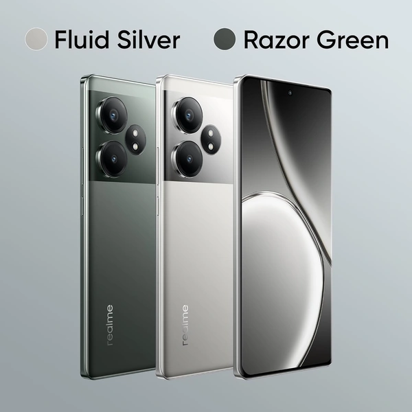 realme GT 6T 5G (Fluid Silver, 256 GB)  (12 GB RAM) - Fluid Silver, 12+256