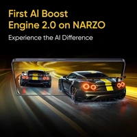 realme NARZO 70 Turbo 5G (Turbo Green,6GB RAM,128GB Storage) | Segment's Fastest Dimensity 7300 Energy 5G Chipset | Motorsports Inspired Design - Green, 6+128