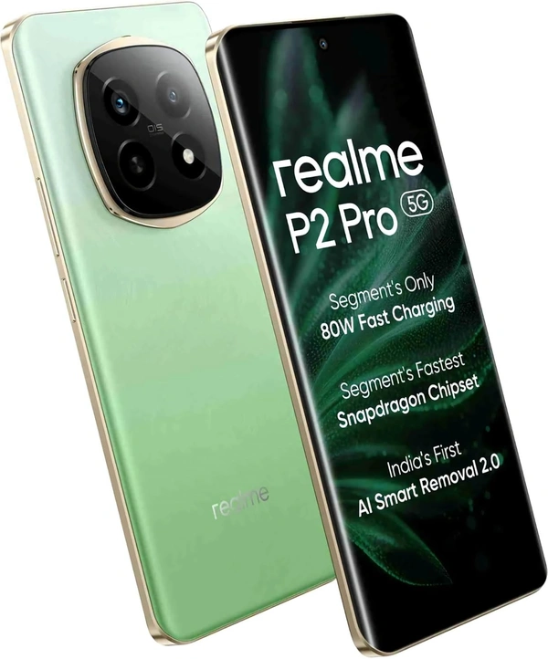 realme P2 Pro 5G (Parrot Green, 12 GB RAM, 256GB Storage)  - Green, 12+256