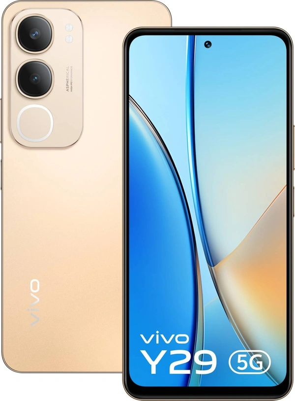 vivo Y29 5G (Titanium Gold, 128 GB)  (8 GB RAM) - Titanium Gold, 8+128