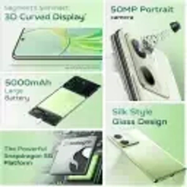 vivo Y300 Plus 5G (Silk Green, 128 GB)  (8 GB RAM) - green, 8+128
