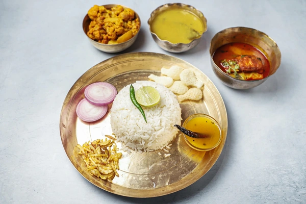 Regular Egg Thali - 1