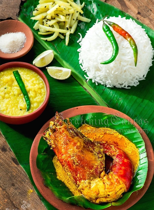 Regular Chingri Thali