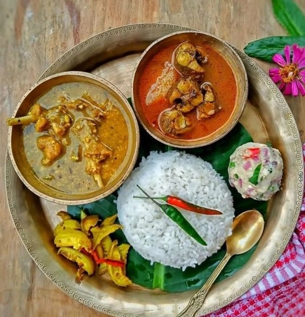 Special Chicken Thali