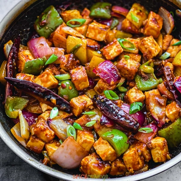 Chilli Paneer (Dry & Gravy) - 1
