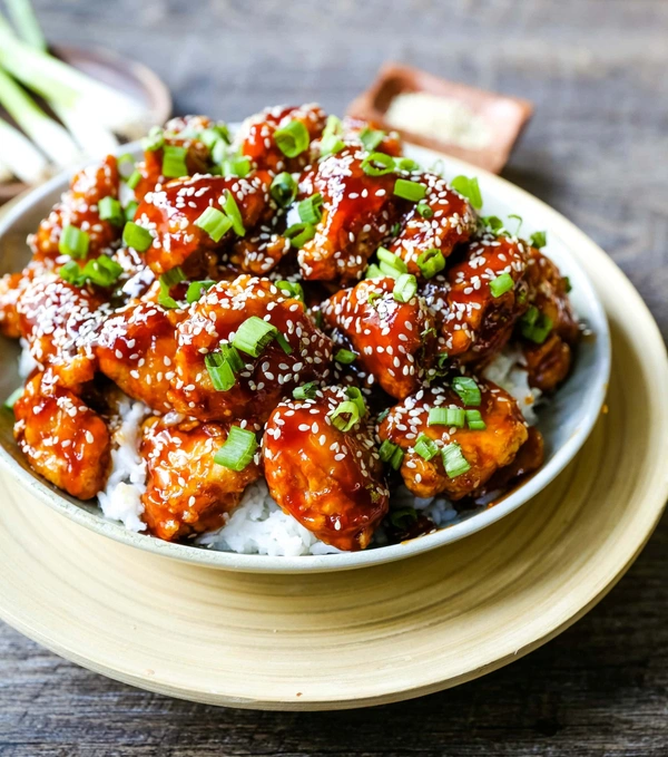  Sesame Chicken (Dry & Gravy)