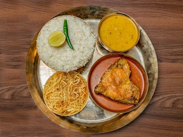 Regular Katla Fish Thali - 