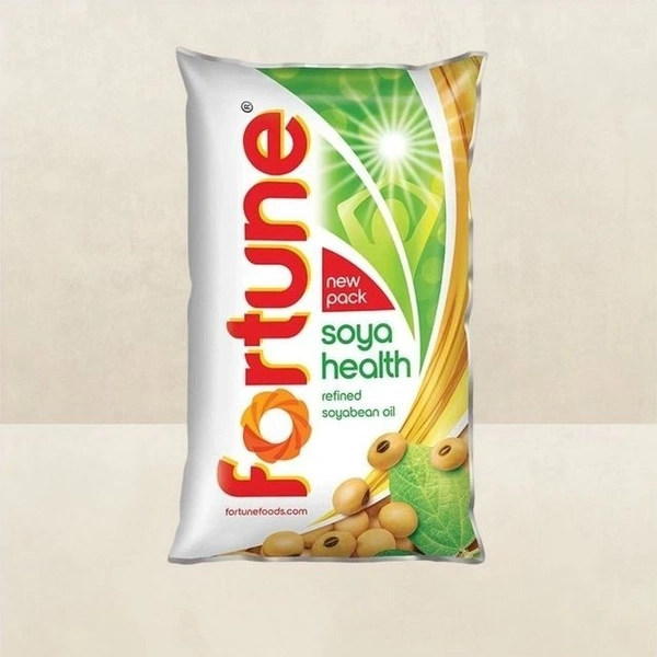 Fortune Soya Health Refined Soyabean Oil @ 1 Liter - 1 Liter