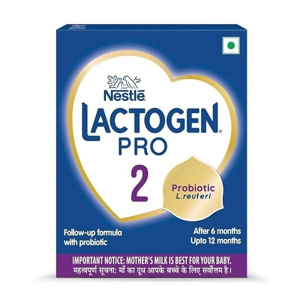 Lactogen Pro 2 Powder, Follow-Up Formula With Probiotic, Infant, After 6 Months Up To 12 Months, Bag-In-Box Pack, 400G - 400 gm