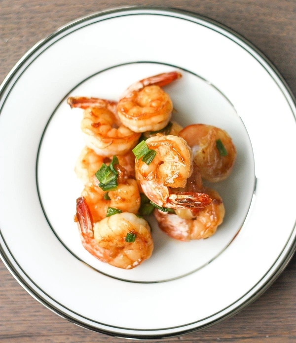 Pan Fried Prawns
