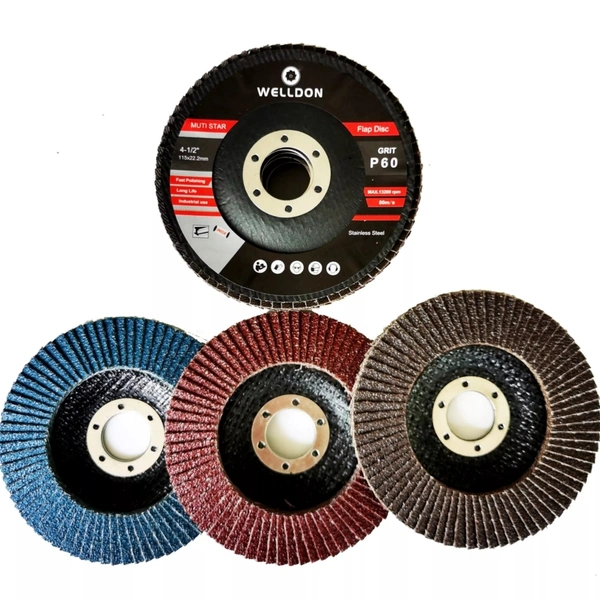 WELLDON FLAPDISC WELLDON - ALOXIDE, P120, 4inch