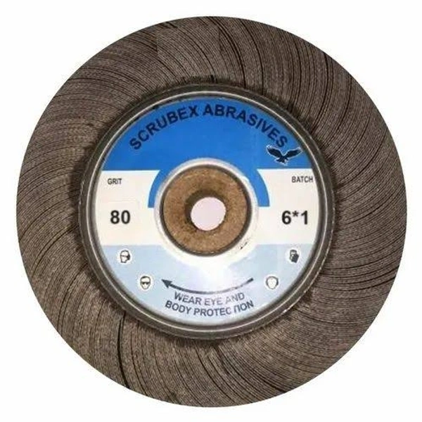 SCRUBEX FLAPWHEEL SCRUBEX - RED ALOXIDE, 300X50X127mm, P1000