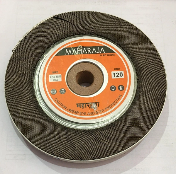 MAHARAJA FLAPWHEEL MRAJA - RED ALOXIDE, 300X50X127mm, P120
