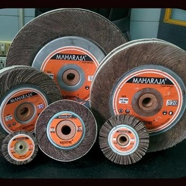 MAHARAJA FLAPWHEEL MRAJA - RED ALOXIDE, 300X50X127mm, P120