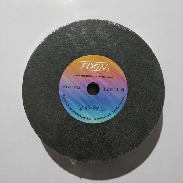 FIXIN NON WOVEN FIXIN BUFF WHEEL - U5 / 9P, Black, 8x2inch