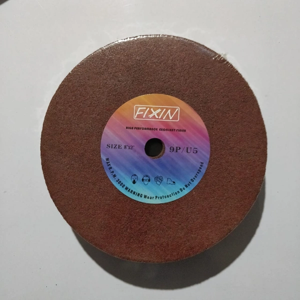 FIXIN NON WOVEN FIXIN BUFF WHEEL - U5 / 9P, Black, 8x2inch