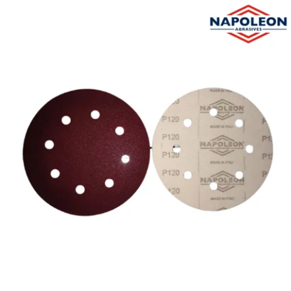 Napoleon Velcro Disc 6inch 6hole Marroon CREF Napoleon - 120