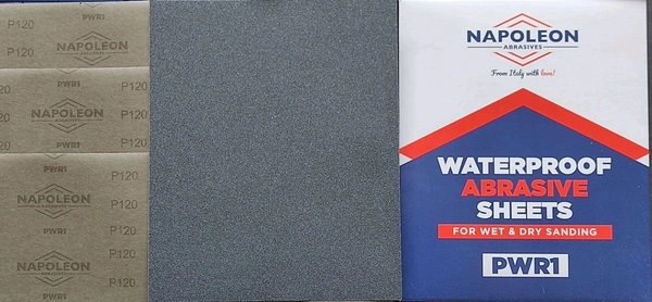 NAPOLEON WATERPAPER NAPOLEON - P120, SILICON CARBIDE, 9X6 inch