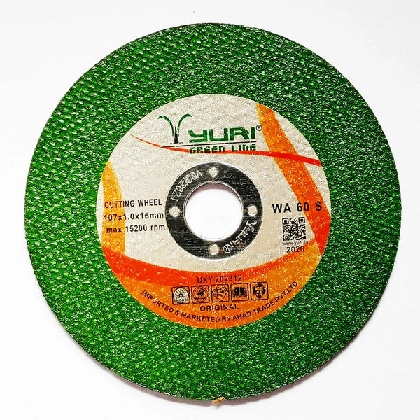 Yuri YURI GREENLINE SUPER THIN CUTTING WHEEL - Single, 16inch(400x3x25.4mm)