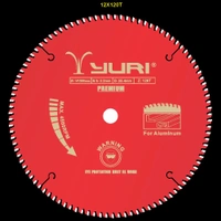 YURI Yuri Premium T.C.T Saw Blades For Aluminium - 12 X 120T