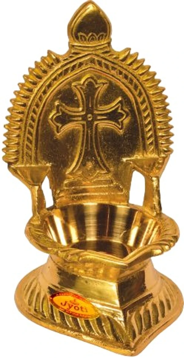 GOLD Kamakshi Cross Tk Gold-2 - size-2, Tk2 Cross Gold-2-394, Weight-0.240gm