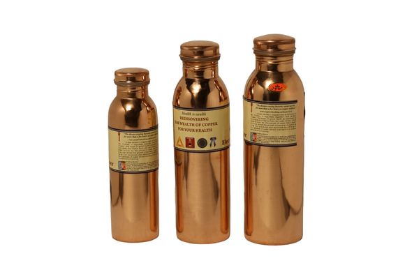 RAMA Cop Bottle Rama-3 - Hight-10.5", size-3, Wirdth-3", Cb3 Bottle Rama-3-677, Weight-0.320gm