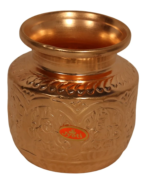 LOCAL Cop Astlaxmi Gund Chambu-250 - Hight-6.5", size-250, Wirdth-4.2", Ca250 Astlaxmi Gundu-250-448, Weight-0.250gm