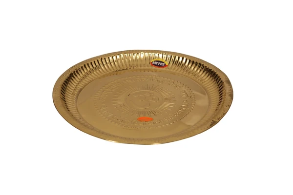 JAGD Br Fancy Plate Jag - Size-10, Wirdth-9.5", Fpb F.Plate Brass Jag-373, Weight-0.200gm