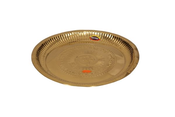 JAGD Br Fancy Plate Jag - size-6, Wirdth-5.5", Fpb F.Plate Brass Jag-373, Weight-0.060gm