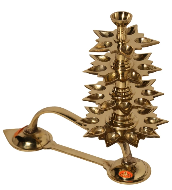 MUJ Step Aarti L/w Muj-4 - Hight-9", Size-lw-4, Sa4 Muj Lw-4-259, Weight-0.900gm