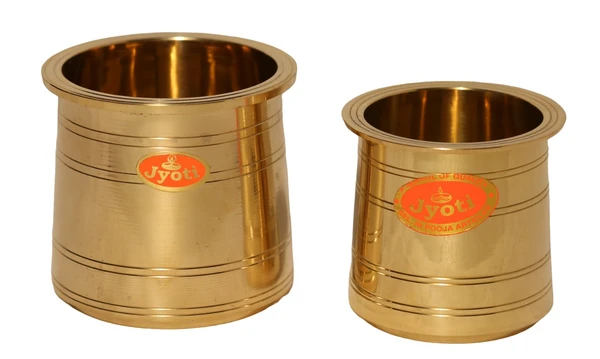 SAI Br Panch Patra Org Sai-3 - Hight-3.4", size-3, Wirdth-3.4", Bpo3 P.Patra Sai-3-184, Weight-0.300gm