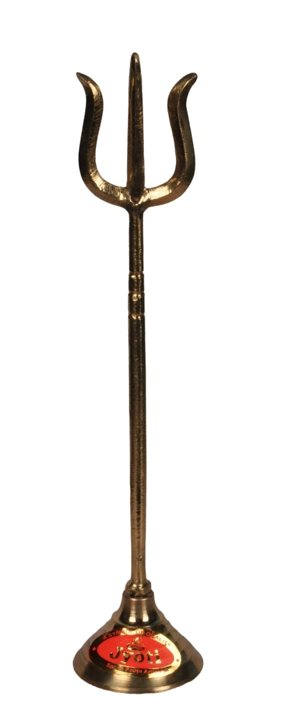 GJ Trishul With Stend Gj-0 - Weight-0.110gm, Size-0