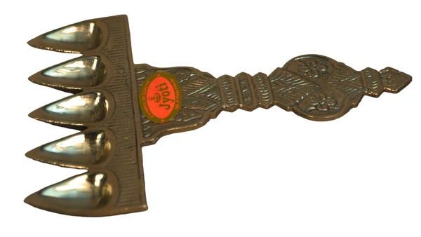 MUJ Udupi Panch Aarti Old Muj-3 - Hight-6", Size-3, Wirdth-4", Up3 Old Arti Muj-3-229, Weight-0.220gm