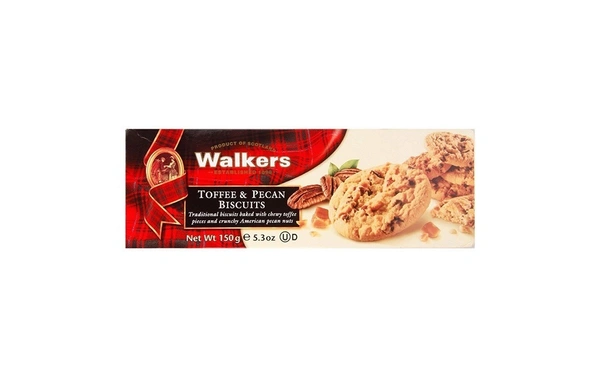 Walkers Toffee & Pecan 150g [IMPORTED]