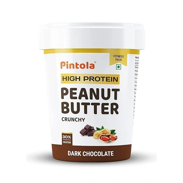 	PINTOLA HIGH PROTEIN DARK CHOCOLATE CRUNCHY PB 510G