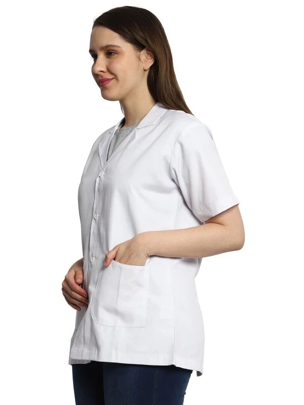 White Lab Coat Unisex - S