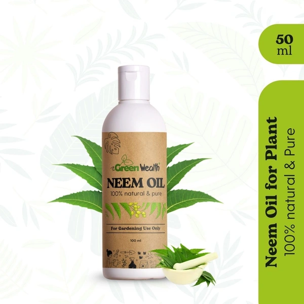 TheGreenWealth Neem Oil for Insects Repellent - 50 ml