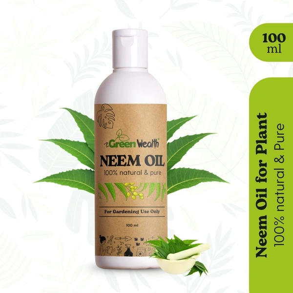 TheGreenWealth Neem Oil for Insects Repellent - 100 ml