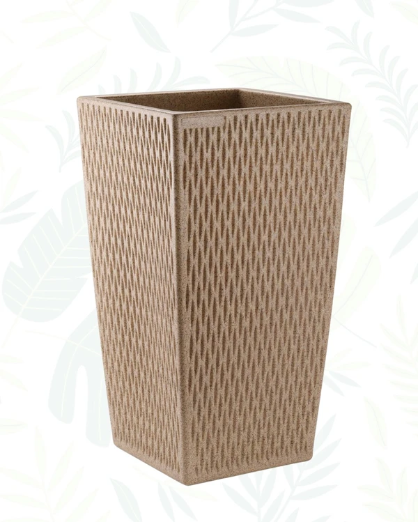 JAGUARE LUXER POT 28 INCH - SAND STONE