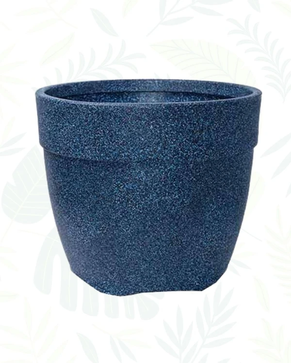 BARCA ROUND PLANTERS 12 Inch  - 12 Inch, Midnight Stone