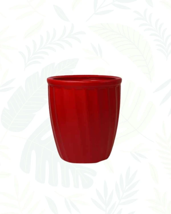 KYIV PLANTERS - 10 Inch, Red